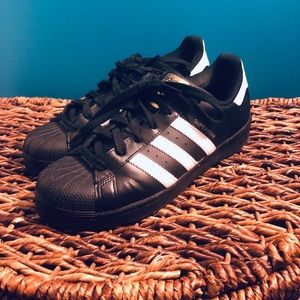 Adidas Black/White Superstars